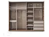 Schwarzer Kleiderschrank Moderne Schlafzimmer Möbel Schrank Produktbild-Vorschau 2