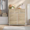 WOLTU Kommode mit 10 Schubladen aus Stoff, Sideboard, Produktbild-Vorschau 4