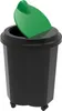 Exacompta Abfalleimer Tri Bin EcoBlack - Schwarz - 44214D Produktbild-Vorschau 5