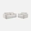 sweeek - 2-Sitzer-Sofa mit Teddy Bouclé-Bezug - Creme Produktbild-Vorschau 4