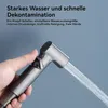 Duschköpfe & -brausen, Edelstahl Handbrause, doppelter Produktbild-Vorschau 5