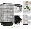Cage à oiseaux 591825 noire, XXL, volière, cage pour Voir les images du produit 4