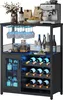 Weinschrank Barschrank mit Glashalter & Flaschenablage  mit Produktbild-Vorschau 1