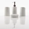 Zeller Set d'accessoires de salle de bain, 4 pcs., blanc, Voir les images du produit 11