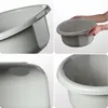 KADAX miska Plastikowa 8L Okrągła miednica Szara Podgląd zdjęcia produktu 9