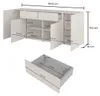 Buffet Maxis mit 2 Schubladen und 4 Türen, Weiß, 195cm Produktbild-Vorschau 6