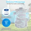 COSTWAY Pool-Set mit Filterpumpe, 360 x 360 cm, Produktbild-Vorschau 5