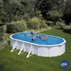 Stahlwandpool Set (6-teilig) hoch oval Classic 730x360x120 Produktbild-Vorschau 12