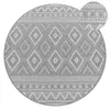Outdoor Teppich Flachgewebe modern Boho Ethno wetterfest Produktbild-Vorschau 7