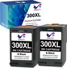 2 Schwarz Druckerpatrone kompatibel für HP 300 XL Deskjet Produktbild-Vorschau 1