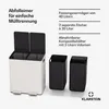 Klarstein EcoVista Mülleimer - 40L Abfalleimer mit 2 Produktbild-Vorschau 3