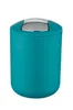 WENKO Schwingdeckel Eimer Brasil 2 L Petrol Müll Kosmetik Produktbild-Vorschau 1