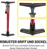 Dunlop Fahrradpumpe  Luftpumpe Fahrrad für Dunlop-, Produktbild-Vorschau 3