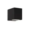 Moderne Wandleuchte Up Aluminium Schwarz 1 Licht G9 3W Produktbild-Vorschau 1