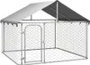 vidaXL Buda zewnętrzna dla psa z dachem 200x200x150 cm Podgląd zdjęcia produktu 9