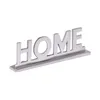 Home Deko Schriftzug Design Wohnzimmer Ess-Tisch- Produktbild-Vorschau 4