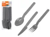 Set di posate riutilizzabili, 9 pezzi, senza BPA, lavabili Anteprima dell’immagine prodotto 1