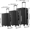 ProximaX ABS Reisekoffer Schwarz 3er Set (M+L+XL) Produktbild-Vorschau 2