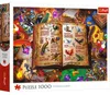 Trefl, Atlas fantastischer Vögel, 1000 Teile Puzzle Produktbild-Vorschau 2