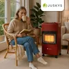 Juskys Ceramiczny grzejnik gazowy GS42US - Czerwony - 4200 Podgląd zdjęcia produktu 7