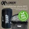 EXPLORER® Schlafsack Tramp  leicht, warm, koppelbar, Produktbild-Vorschau 5