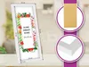 Sada 3 bílých rámečků MG Design, rozměr 20 x 50 cm – Náhled obrázku produktu 7