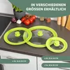 bremermann Universal-Glasdeckel mit Silikonrand, 16/18/20 Produktbild-Vorschau 8
