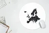 MuchoWow® Mauspad Mousepad Europa-Karte - Schwarz und weiß Produktbild-Vorschau 5