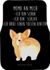 Mr. & Mrs. Panda Autoteppich Corgi Po - Schwarz - Geschenk, Produktbild-Vorschau 1
