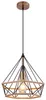 Globo Lighting Hängeleuchte Metall schwarz, 1x E27 Produktbild-Vorschau 9