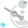 tecuro Handtuchhaken 1-fach, Messing verchromt - mit Produktbild-Vorschau 2