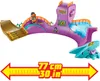 A toy skate park playset with a ramp, obstacles, and a shark-themed jump. Náhled obrázku produktu