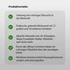 Stapelboxen mit Wandregal rot 32 tlg, Kleinteilemagazin Produktbild-Vorschau 8