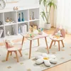 H.J WeDoo 2er Set Kinderstuhl mit Holzbeinen Sitzhöhe 33 Produktbild-Vorschau 5