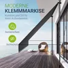 Juskys Klemmmarkise Kapstadt 400x120 cm - Höhenverstellbar, Produktbild-Vorschau 2
