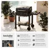 tectake® Holzkohlegrill Florian 110 x 64 x 104 cm, untere Produktbild-Vorschau 2