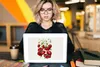 MuchoWow® Laptop Aufkleber Sticker Cover Erdbeere - Produktbild-Vorschau 5