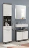 xonox.home Waschbeckenunterschrank Scout Rauchsilber Produktbild-Vorschau 5