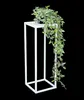 DanDiBo Tabouret pour fleurs Métal Blanc Angulaire 50 cm Voir les images du produit 1