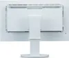 The back of a white Sharp monitor on a white background. Produktbild-Vorschau