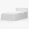 Lit d'enfant Cadre de lit Lit simple Lit 90cm blanc sans Voir les images du produit 4