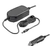 A black car charger adapter and its cable are shown on a white background. Produktbild-Vorschau