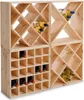 Casier à vin Zeller 25 bouteilles, pin, 52 x 25 x 52 cm, Voir les images du produit 5