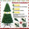 Jayseuw Albero di Natale artificiale 150 cm Abete con Anteprima dell’immagine prodotto 4