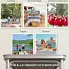 Outsunny Bierpongtisch Klappbar und Höhenverstellbar, 240 x Produktbild-Vorschau 7
