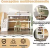 Flieks Etagenbett 90x200cm mit Treppe, Hochbett mit Produktbild-Vorschau 5