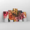 Bild auf Leinwand - Leinwandbild - 5 Teile - Blumenstrauß Produktbild-Vorschau 4