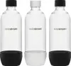 Three SodaStream bottles are displayed against a white background. Produktbild-Vorschau