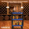 Wózek serwisowy AREBOS z 3 przegrodami | wózek warsztatowy Podgląd zdjęcia produktu 4