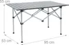 Relaxdays Campingtisch, faltbarer Beistelltisch, HBT 55 x Produktbild-Vorschau 4